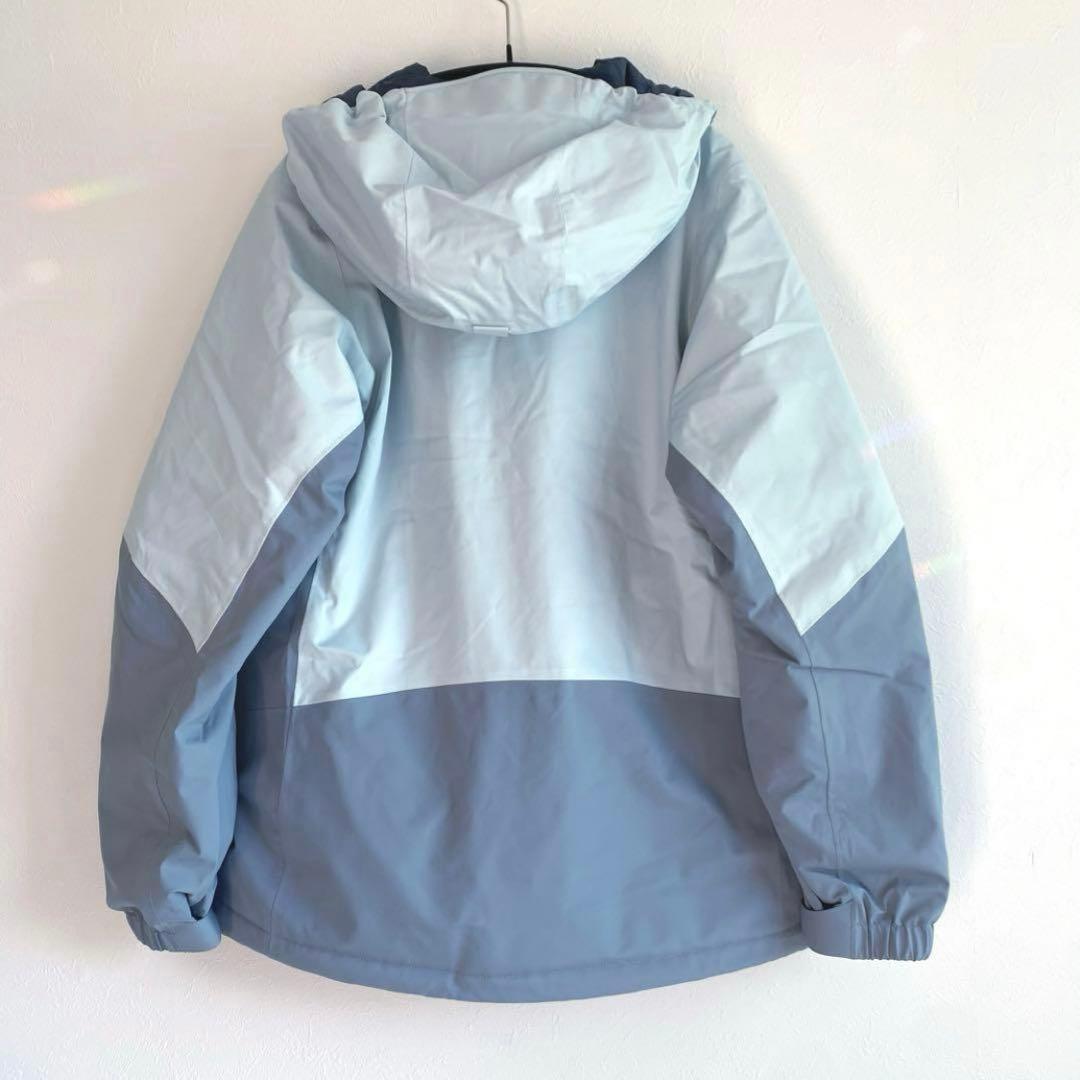 モンベル　パウダーホップ パーカ　パンツ　上下　スタッフバッグ付き　L