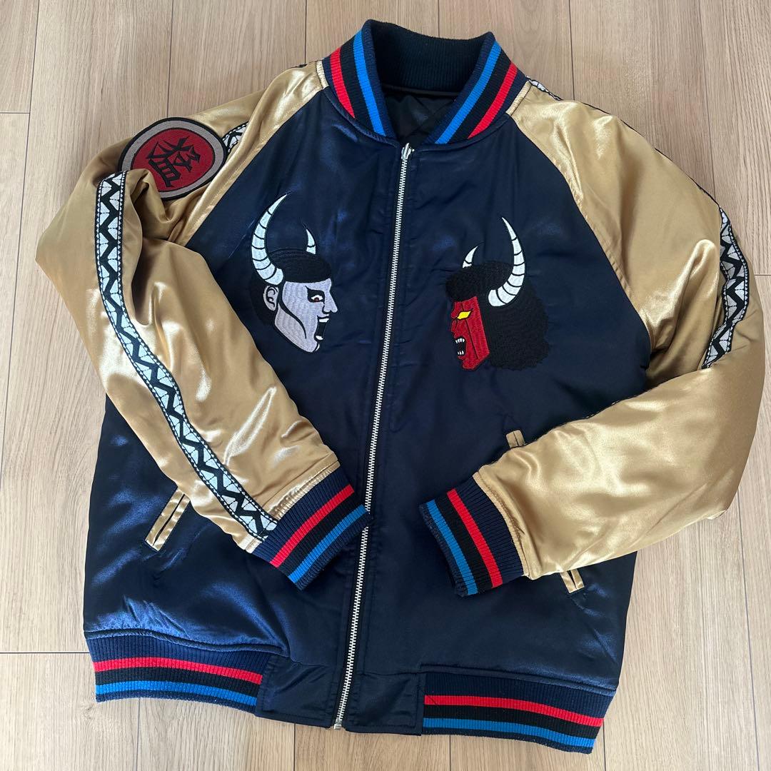 masaK。パンクドランカーズ　刺繍スタジャン　キン肉マン