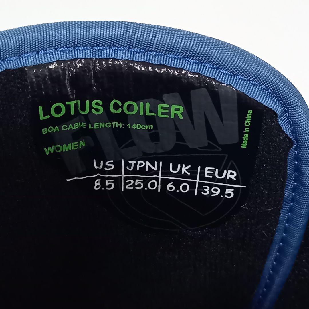 美品 FLOW レディース スノーボードブーツ LOTUS BOA 25.0cm