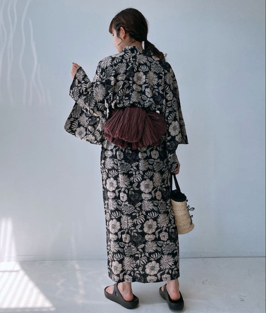 新品タグ付き asa know as ひんやり 2wayセパレート浴衣 - メルカリ