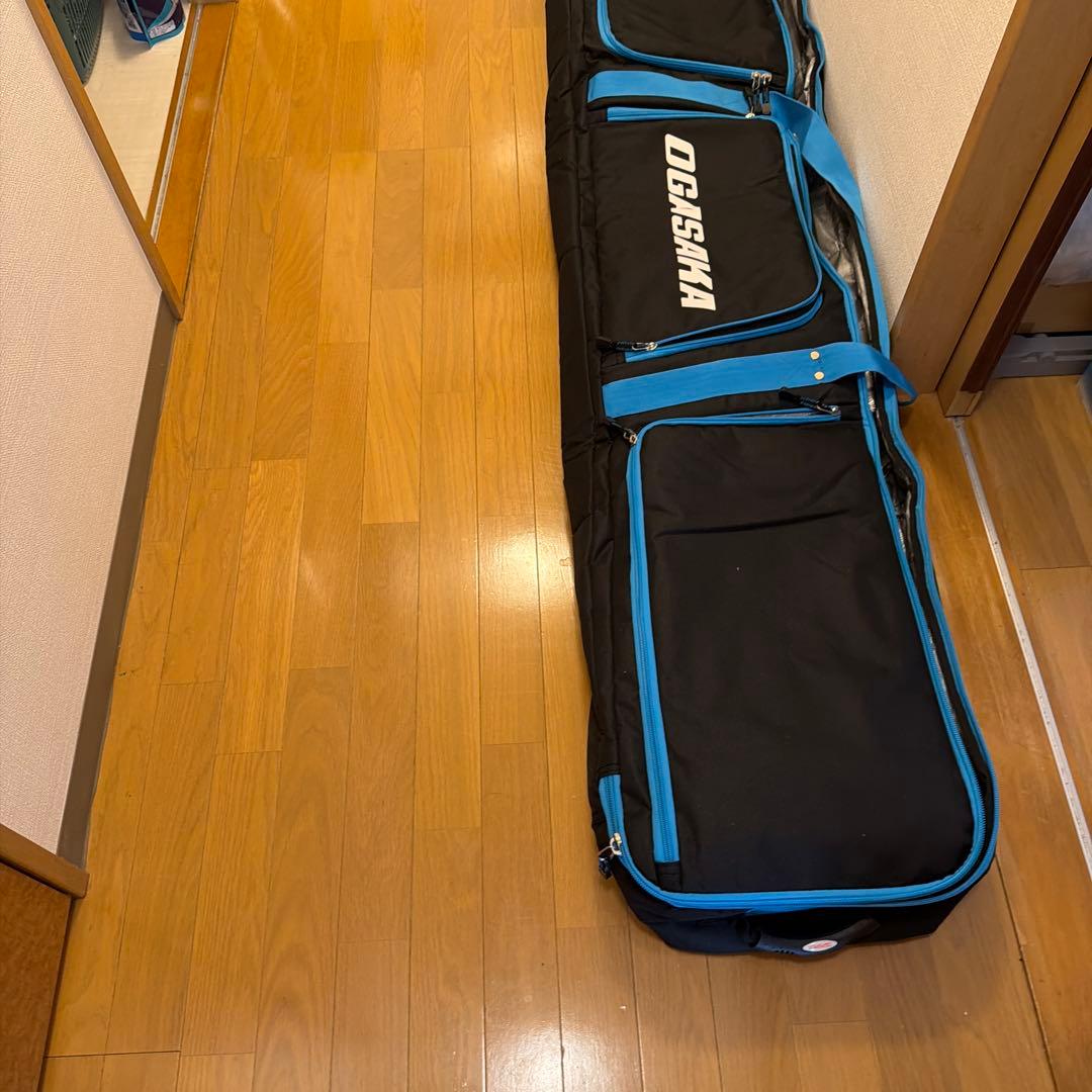 OGASAKA スキーケース 黒/青 180cm美品 - メルカリ