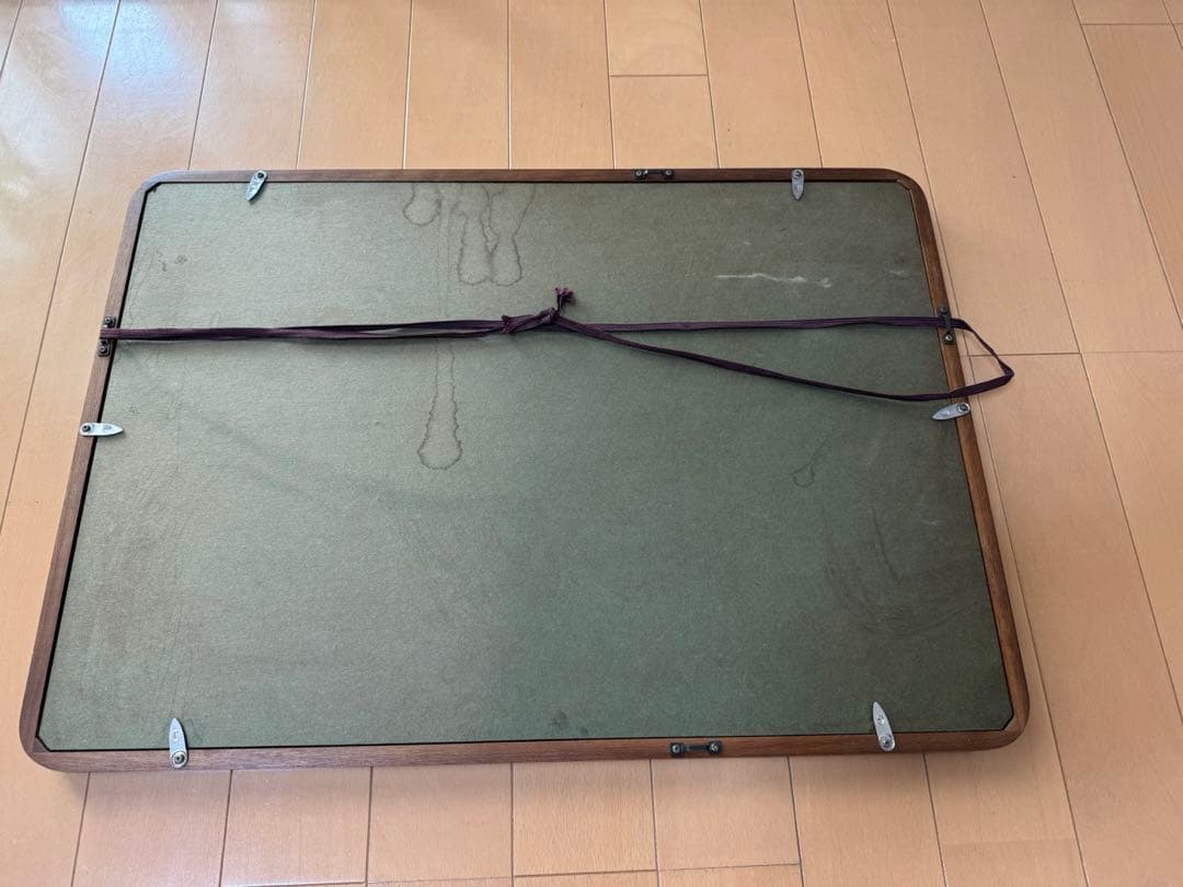 額縁 木枠 木製 アンティーク 写経 お札 絵画