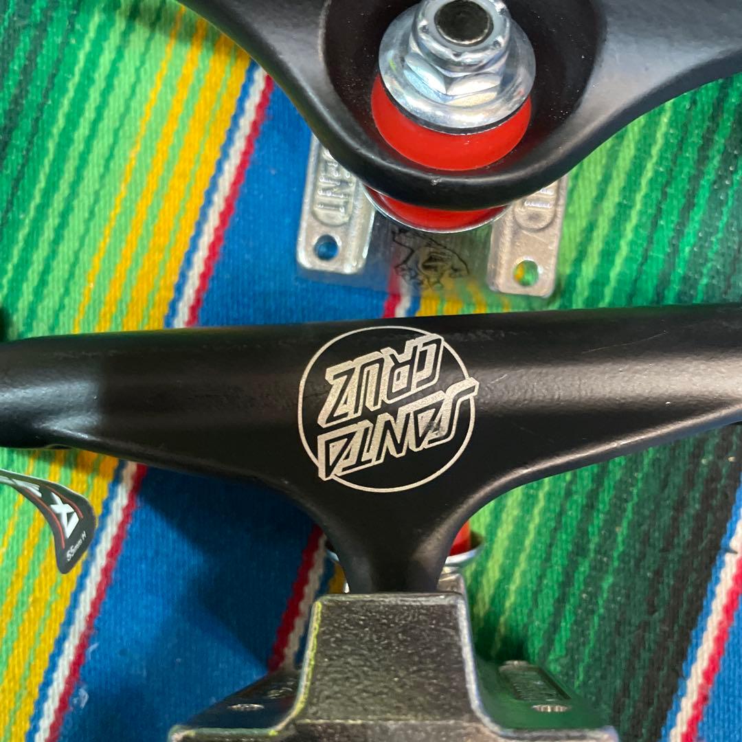 インディーSANTA CRUZ スケートボード トラック ブラック144