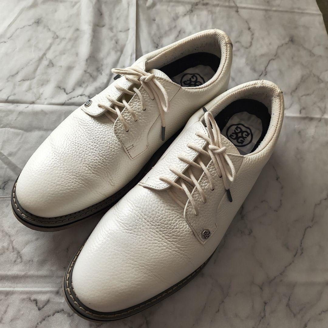 g/foreゴルフシューズ　27.0 ホワイト　レザー