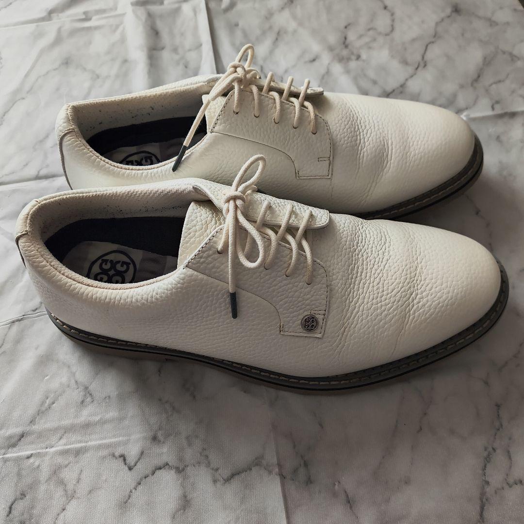 g/foreゴルフシューズ　27.0 ホワイト　レザー