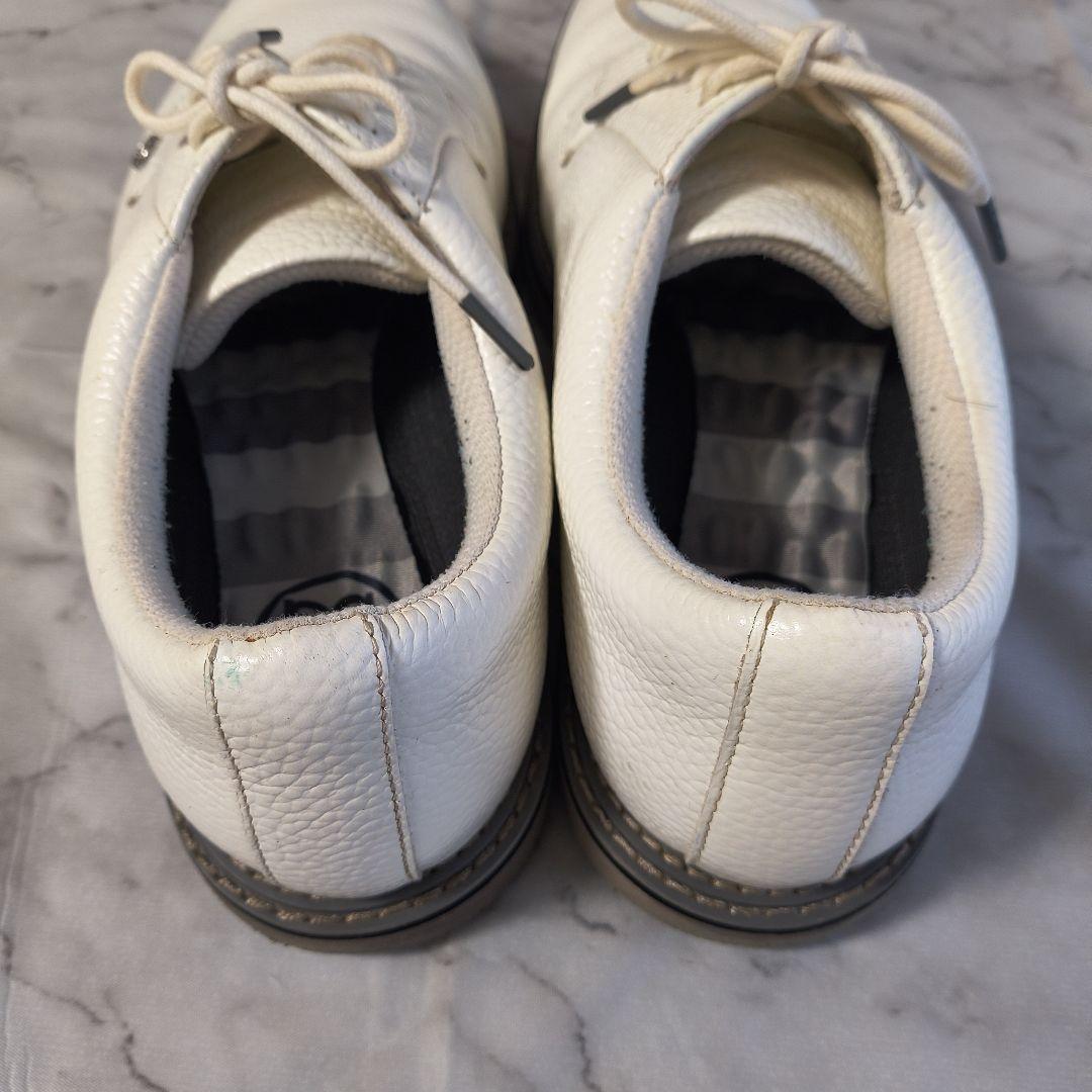 g/foreゴルフシューズ　27.0 ホワイト　レザー