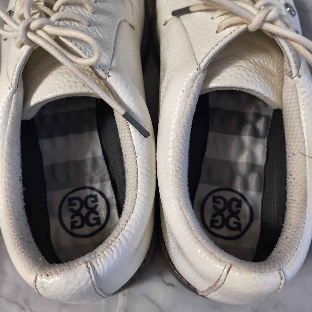 g/foreゴルフシューズ　27.0 ホワイト　レザー