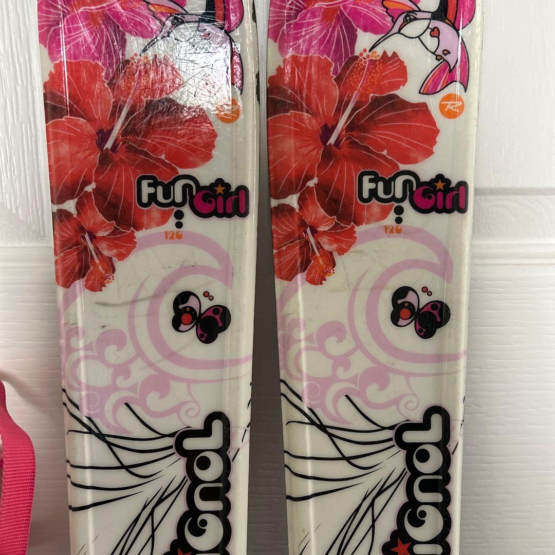 ロシニョール　スキーセット 120㎝　スキーブーツ23 23.5㎝　カザマ