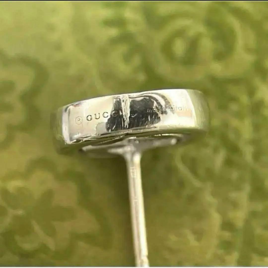 【極美品】グッチ　インターロッキングピアス片耳　メンズ/レディース　925