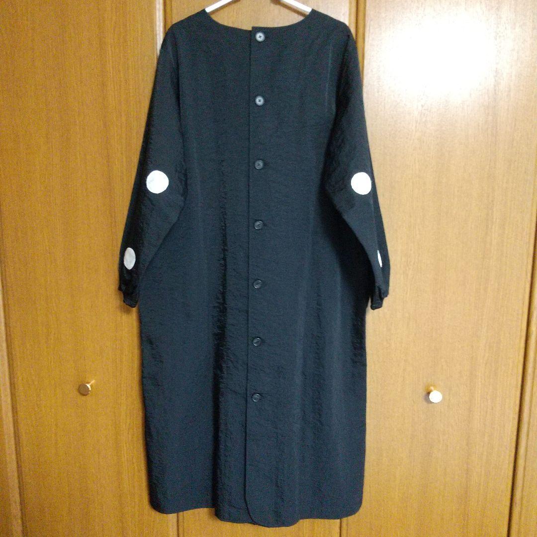 さえら ポテチーノ 黒ナイロン100% 割烹着の通販｜www.souvenircare.com