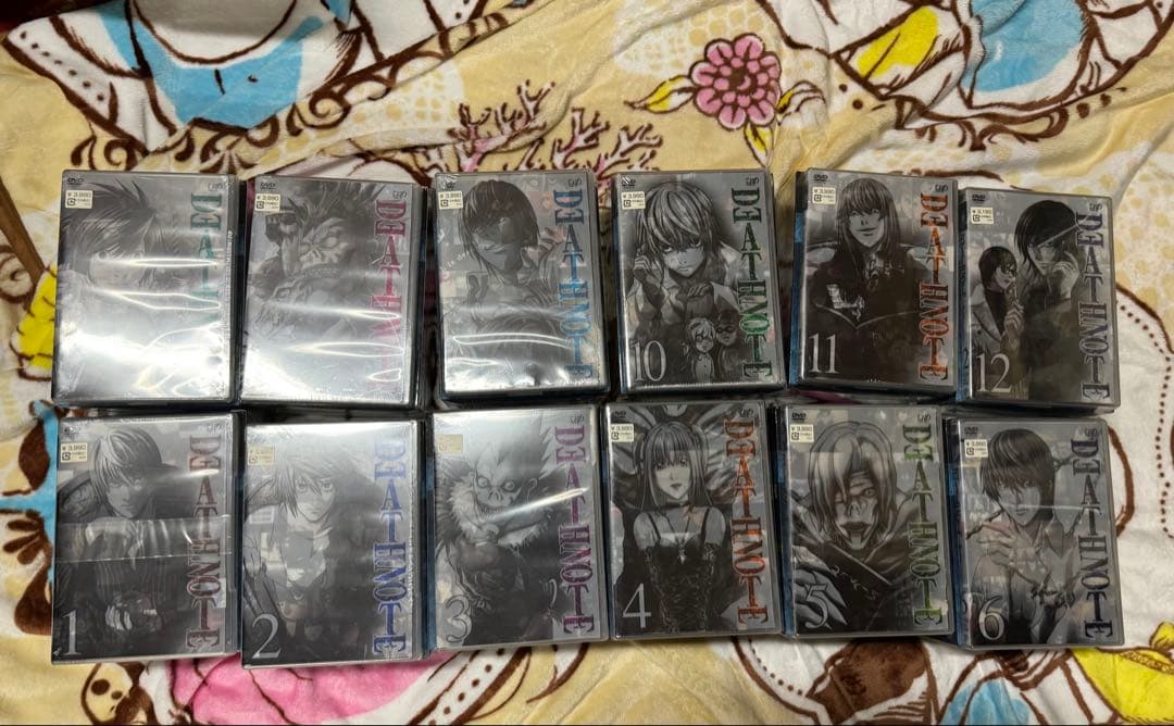 デスノート　DVD　1〜12巻セット　初回限定版　フィギュア付き