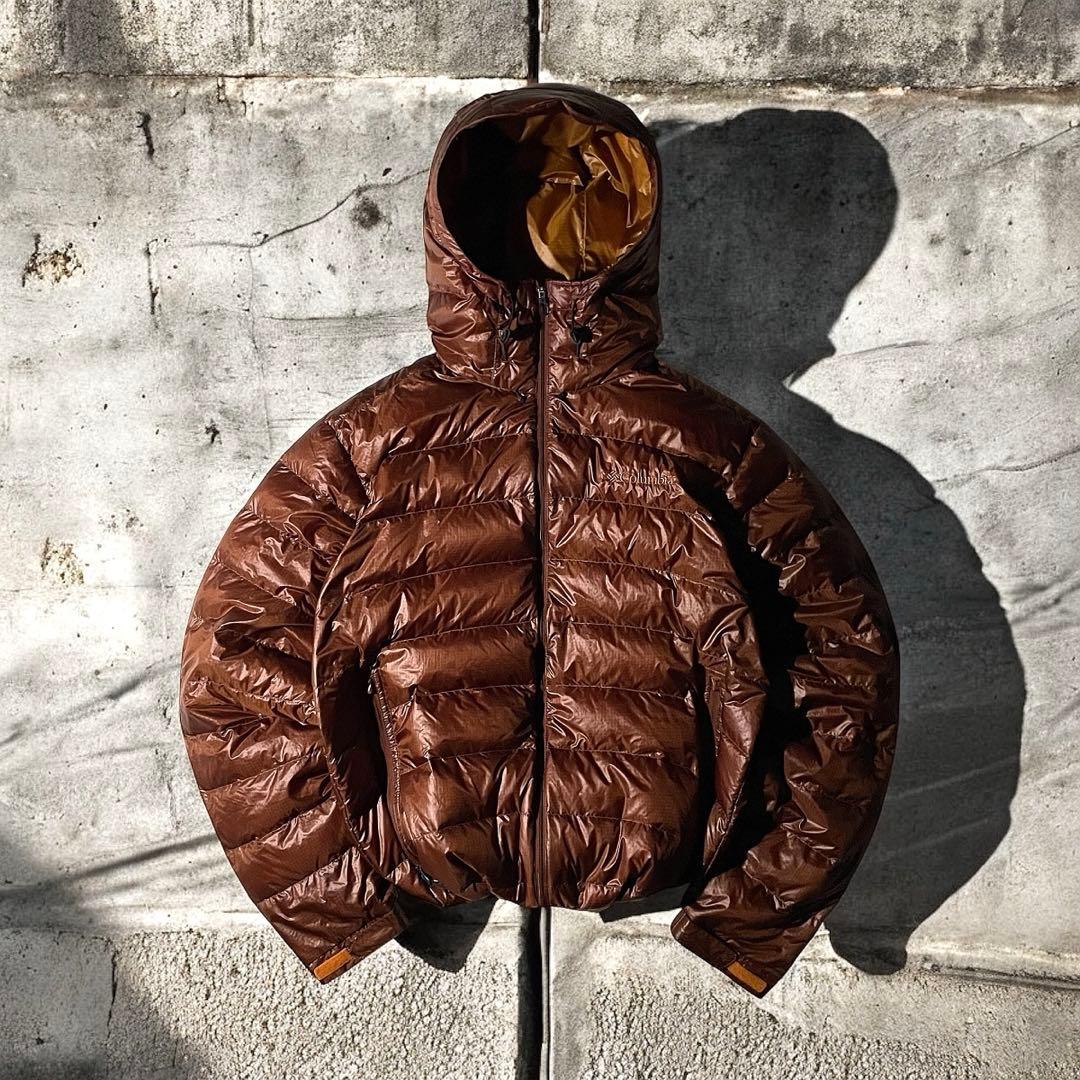 希少 コロンビア クレイターレイク アルパインダウンパーカ パフダウン