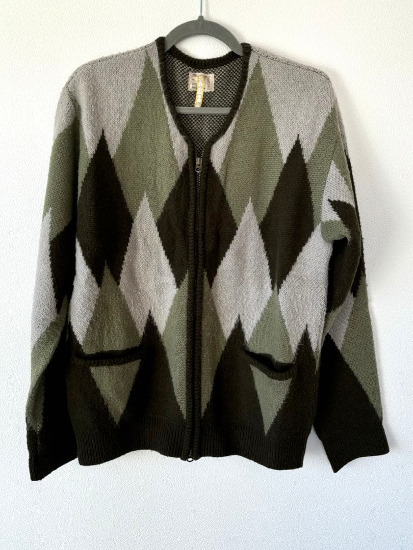 pablo vinci Zip knit cardigan Sサイズ