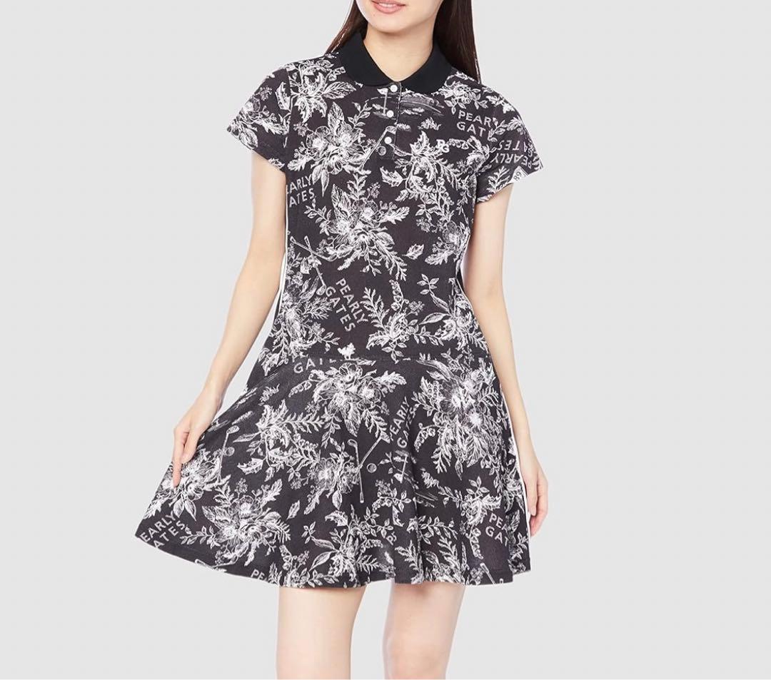 即完売品PEARLY GATES フラワープリント ワンピース♡新品未使用