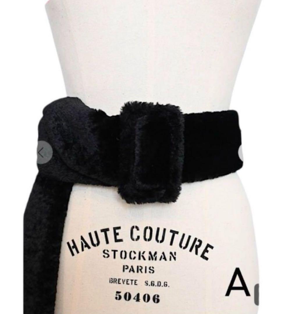 新品未使用CHIEKO+ ファーベルト fur tail belt