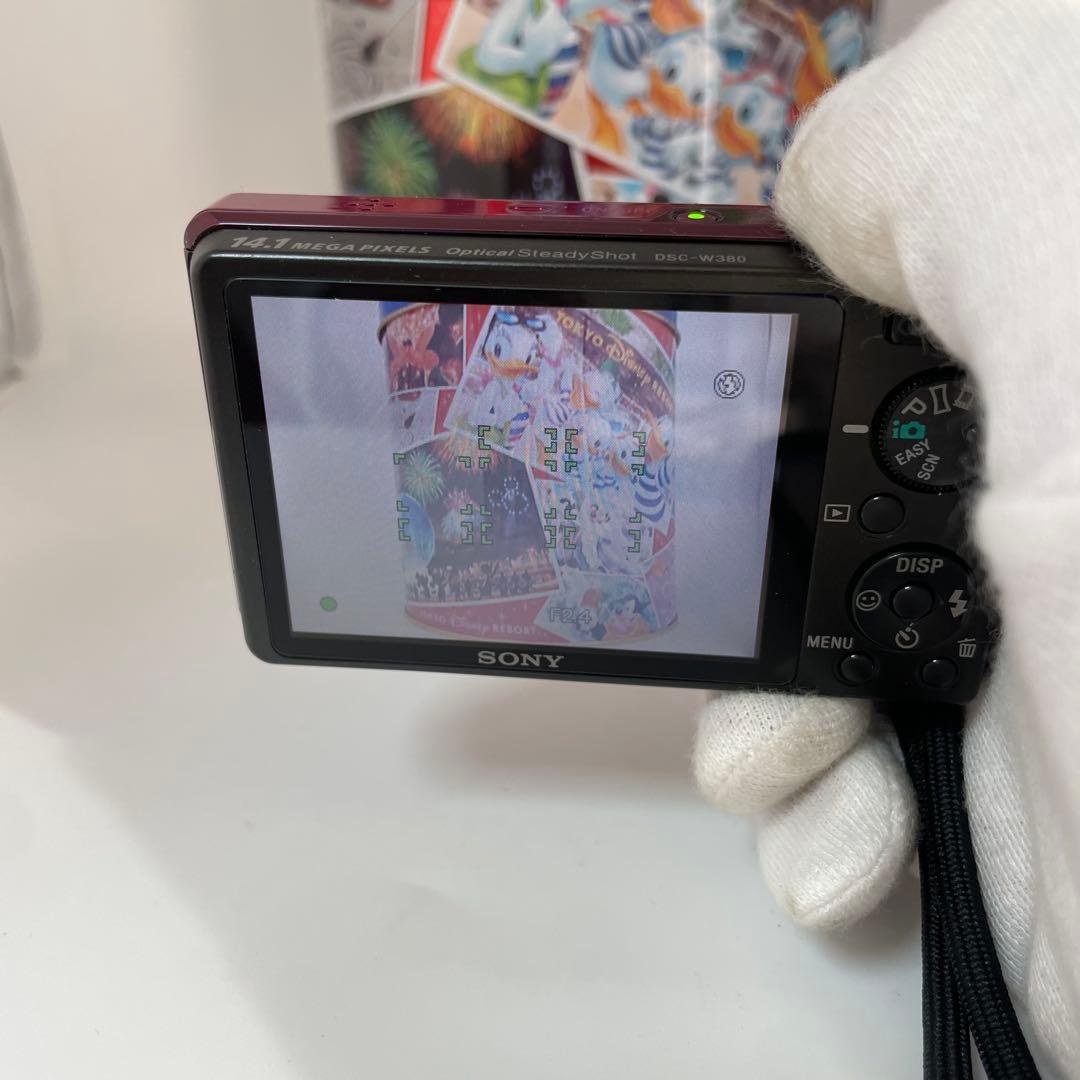 実写美⭕️美品【動作確認済】 SONY CyberShot DSC-W380