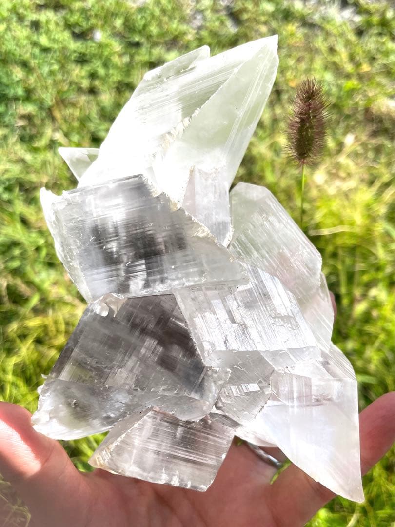 【入手困難】ナイカ産セレナイト、ナイカセレナイト705g