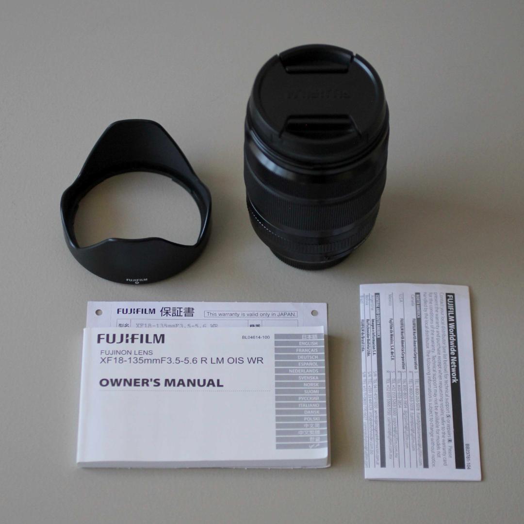 XF 18-135mm F3.5-5.6 R LM OIS WR ズームレンズ