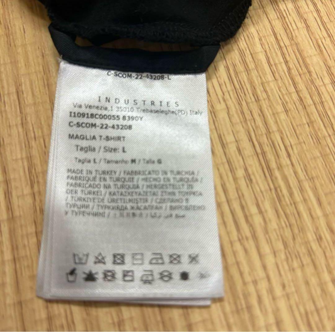 MONCLER Tシャツ　黒ワッペン　モンクレール　ブラック