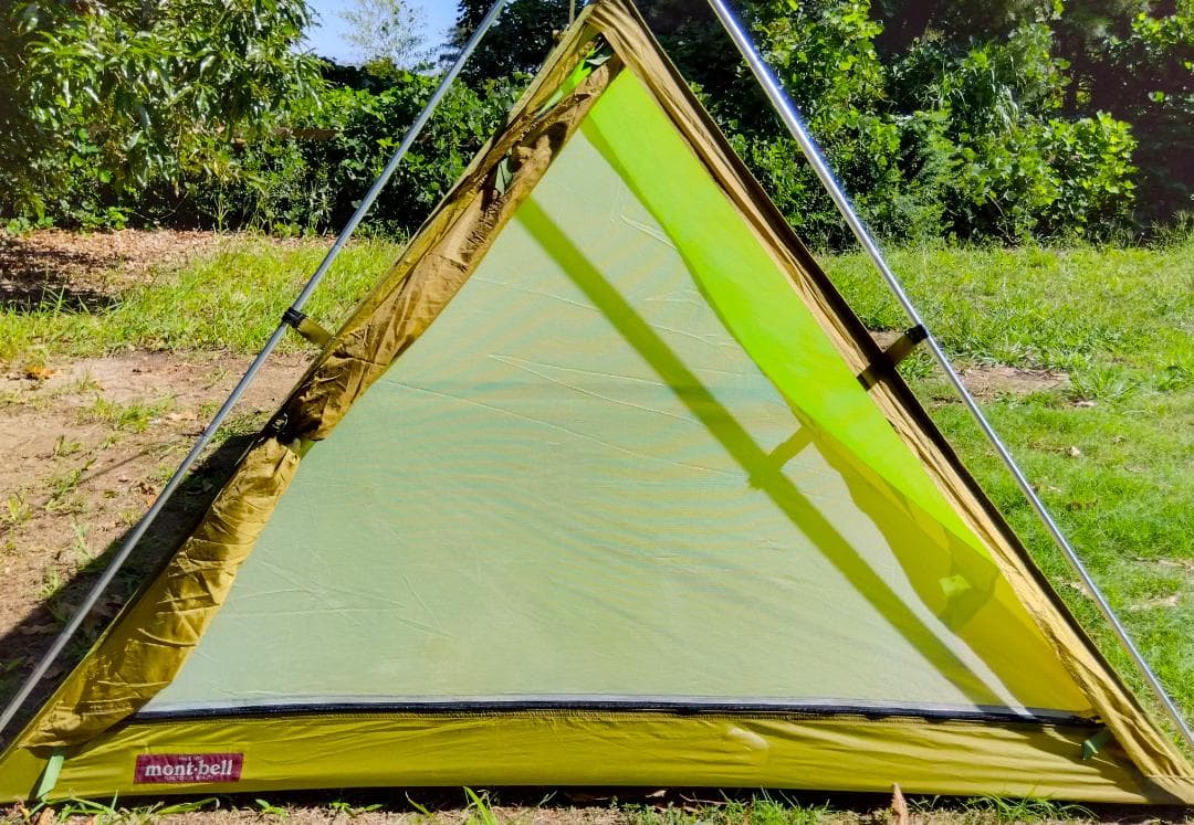 ☆モンベル☆ムーンライト3型☆mont-bell☆ゆるキャンテント☆グリーン☆