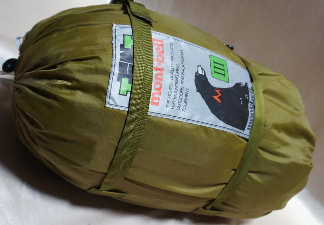 ☆モンベル☆ムーンライト3型☆mont-bell☆ゆるキャンテント☆グリーン☆