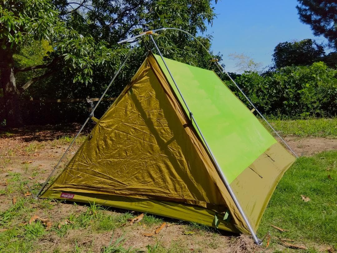 ☆モンベル☆ムーンライト3型☆mont-bell☆ゆるキャンテント☆グリーン☆