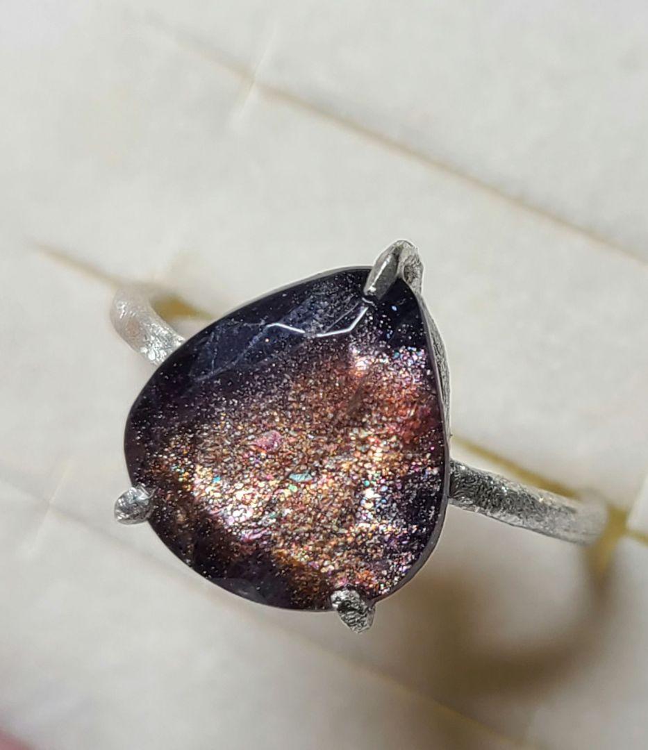 ミラノ様専用☆非加熱アイオライトサンストーン、パライバトルマリン