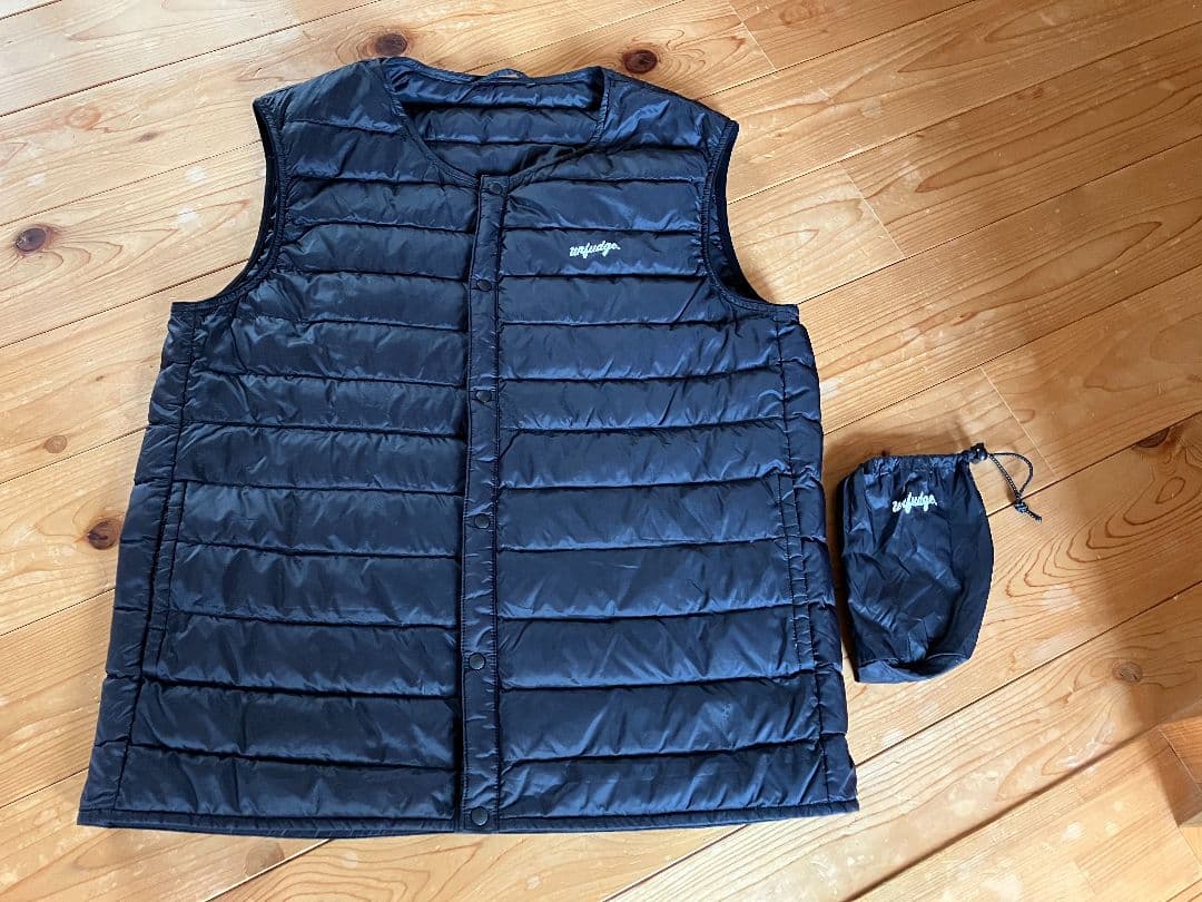 美品　アンファッジ UN3610 ライトウェイトダウン　スノーボード　アウトドア