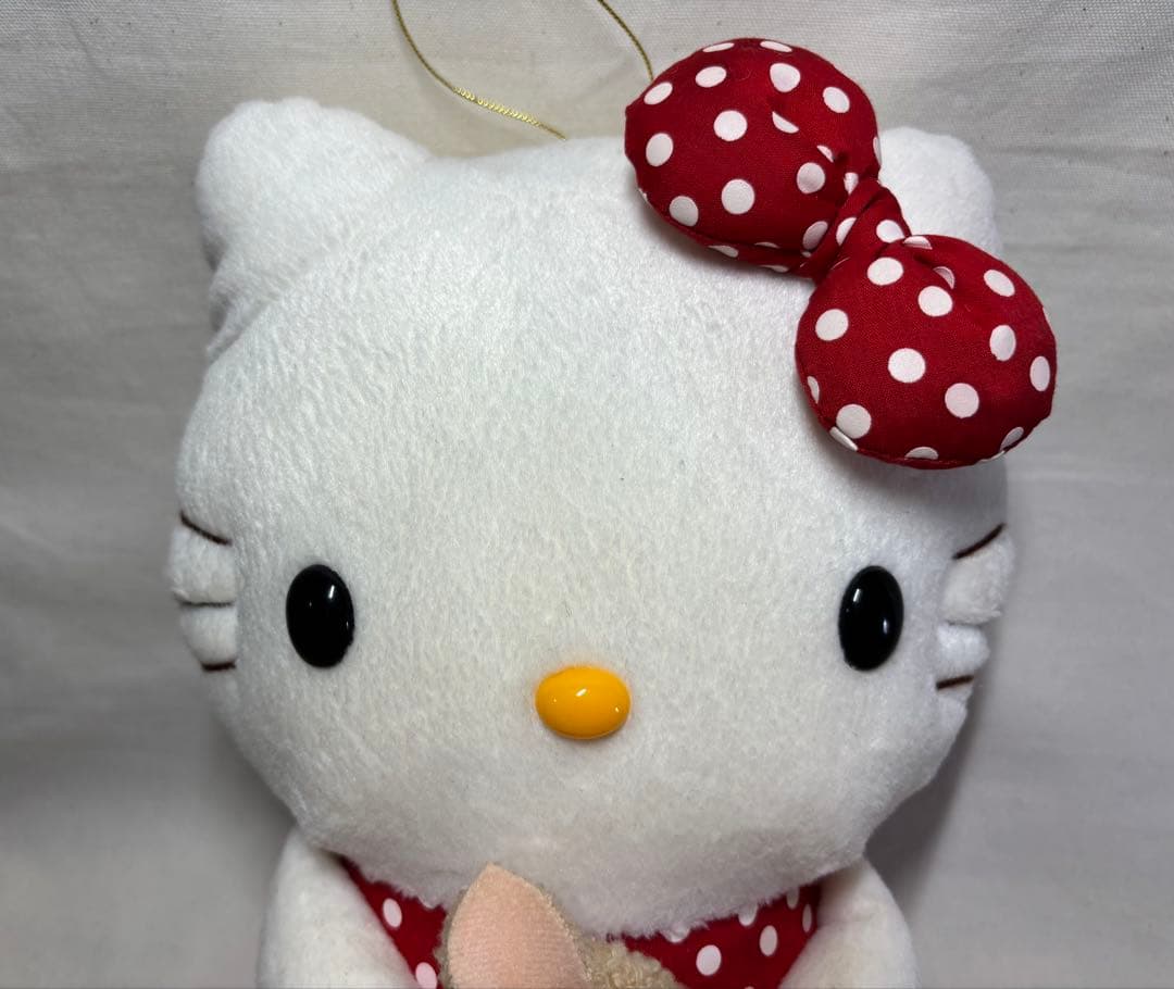 ラブリードッグしっぽフリマスコット ハローキティ サンリオ ぬいぐるみ