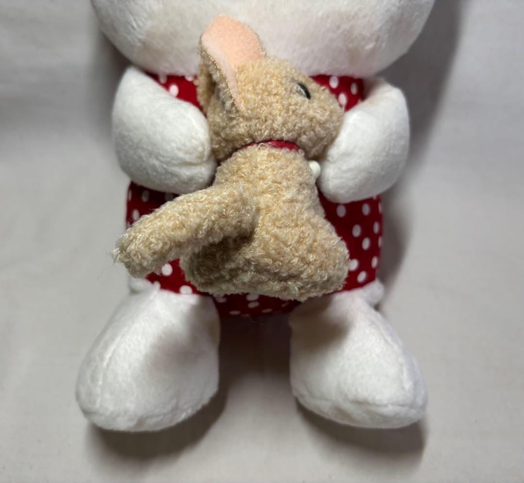 ラブリードッグしっぽフリマスコット ハローキティ サンリオ ぬいぐるみ