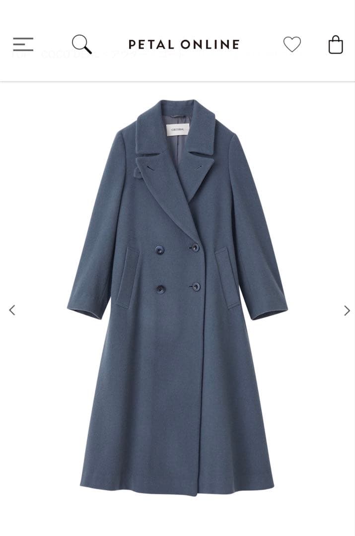 COCODEAL ココディール バックフレアロングコート - メルカリ