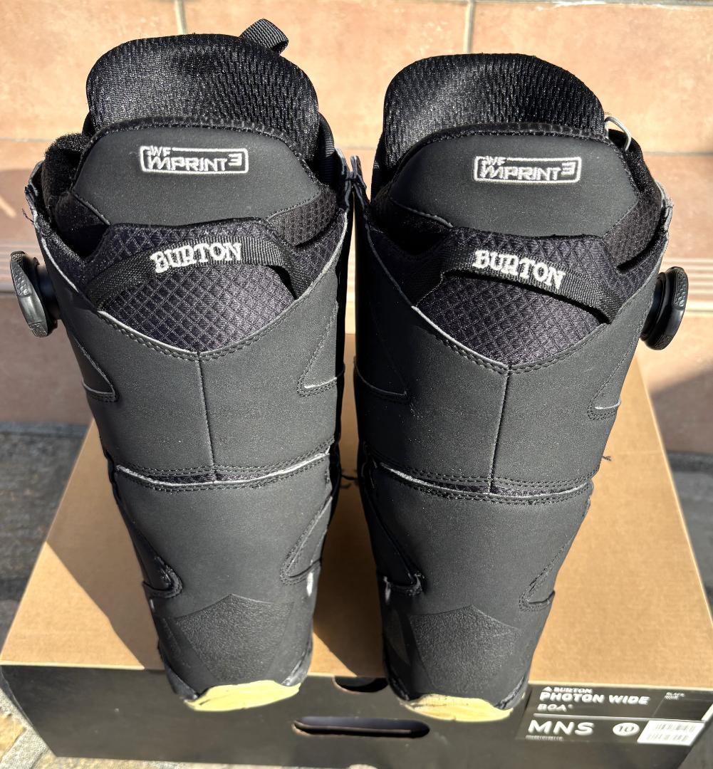 スノーボード BURTON PHOTON BOA WIDE BLACK 28cm
