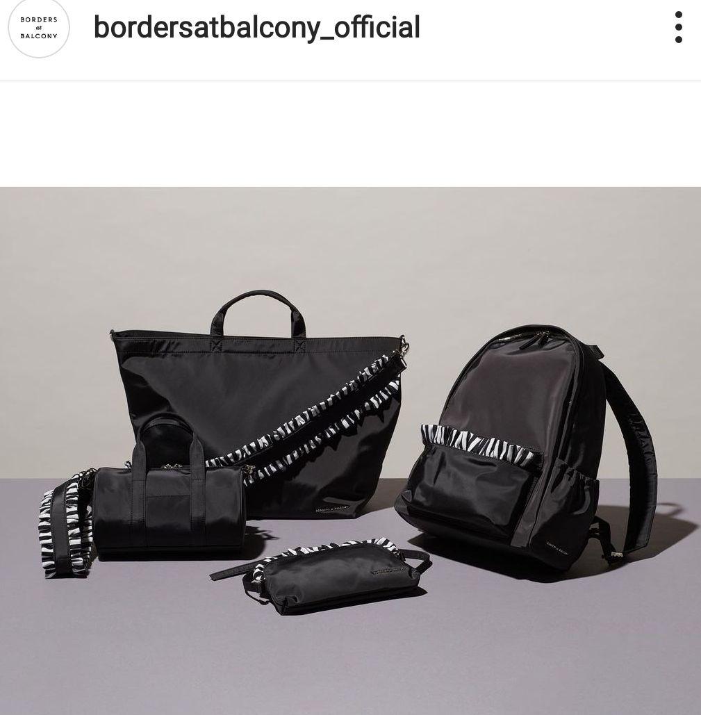 【未使用　新品】BORDERS at BALCONY ボディバッグ ブラック F
