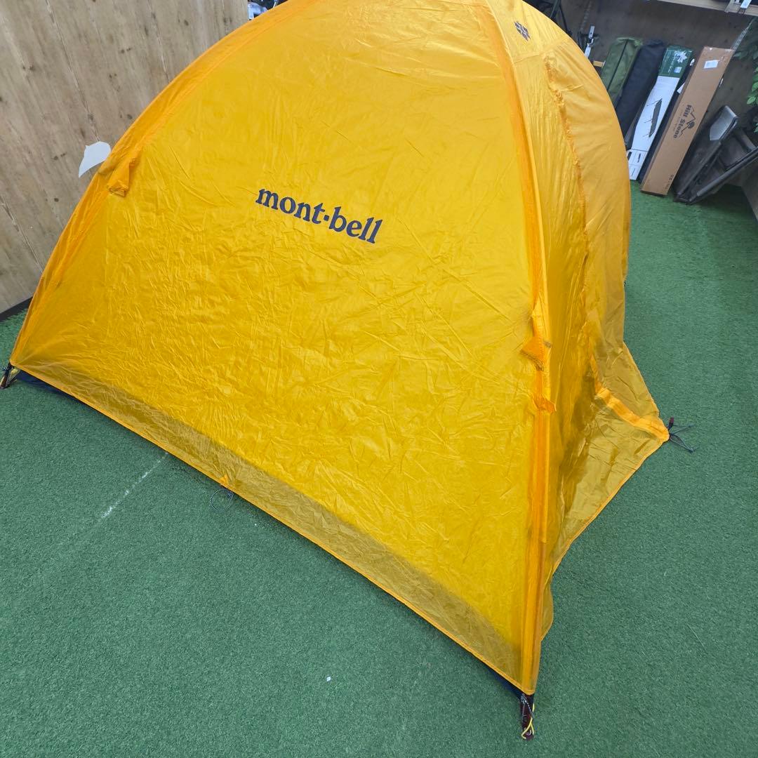 人気モンベル　ステラリッジ4テント一式　イエローフライシート