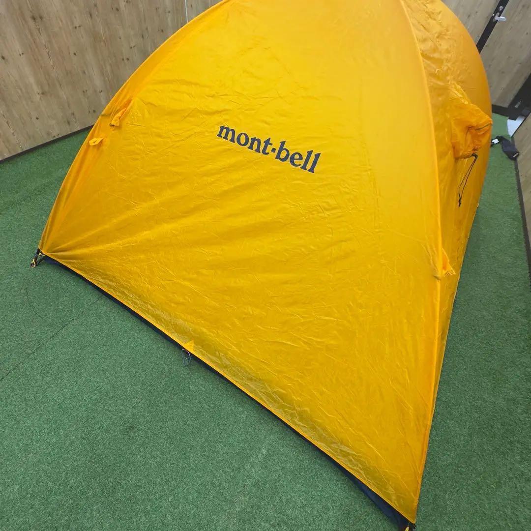 人気モンベル　ステラリッジ4テント一式　イエローフライシート