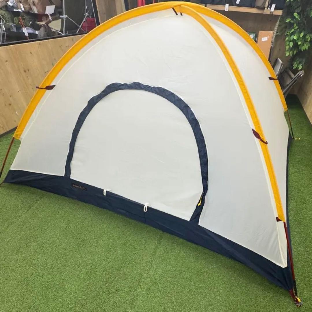 人気モンベル　ステラリッジ4テント一式　イエローフライシート