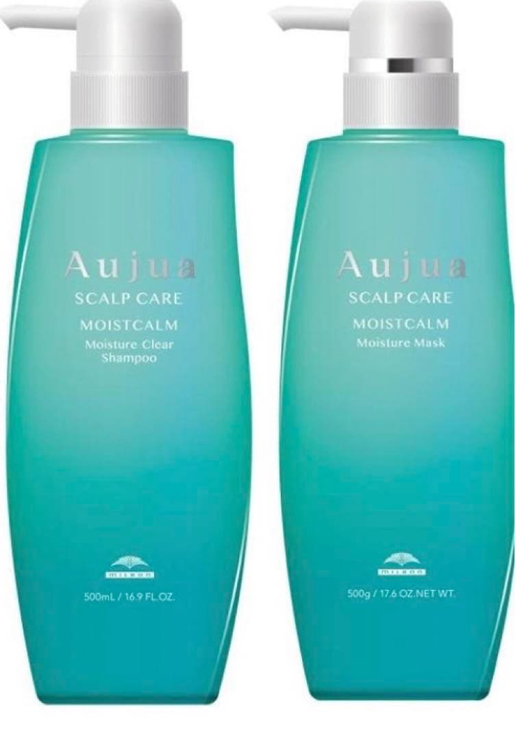 お肌に優しい！オージュアモイストカームシャンプー＆マスク500セット