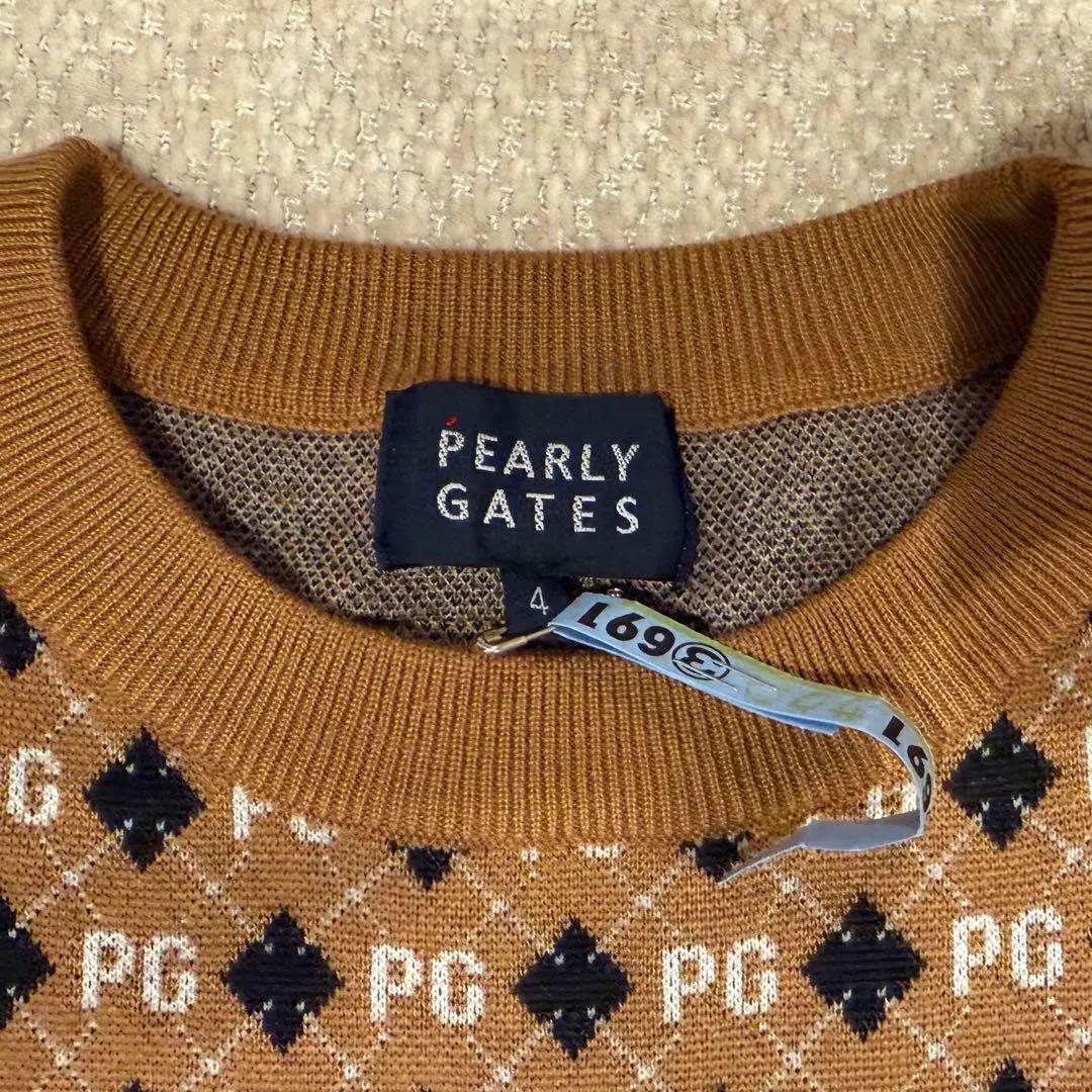 【極美品】PEARLY GATES メンズニットセーター