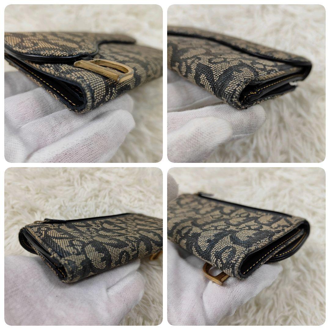 Dior クリスチャンディオール 長財布 トロッター キャンバス