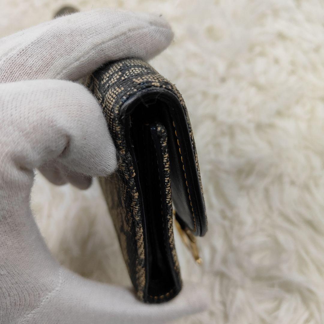 Dior クリスチャンディオール 長財布 トロッター キャンバス