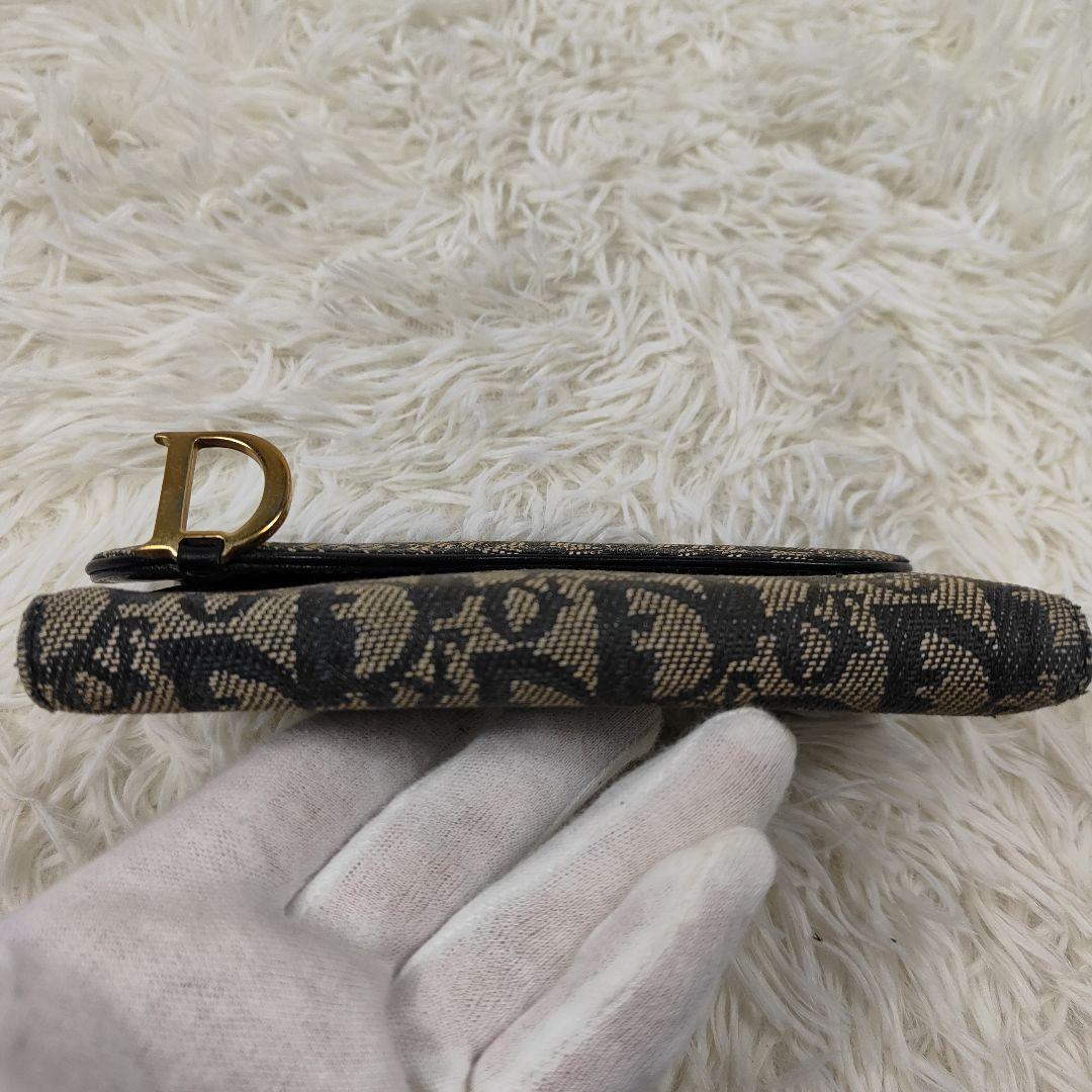 Dior クリスチャンディオール 長財布 トロッター キャンバス