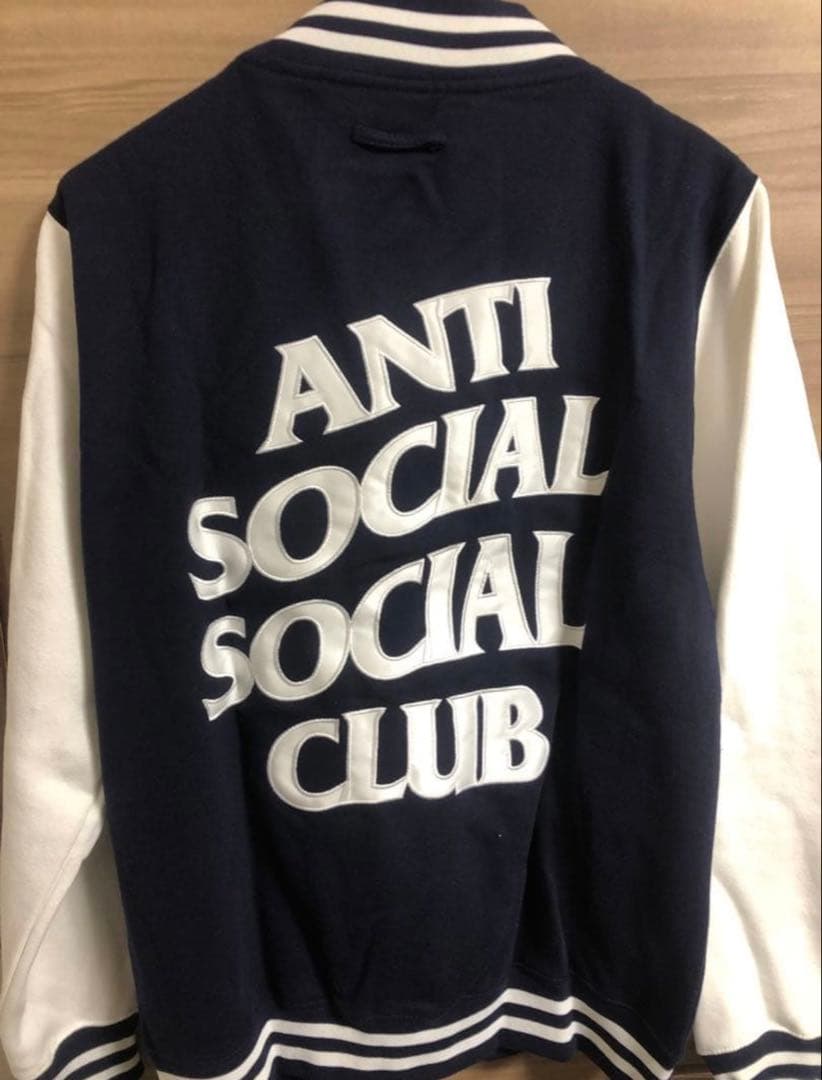 新品未使用 anti social social club スタジャン Lサイズ