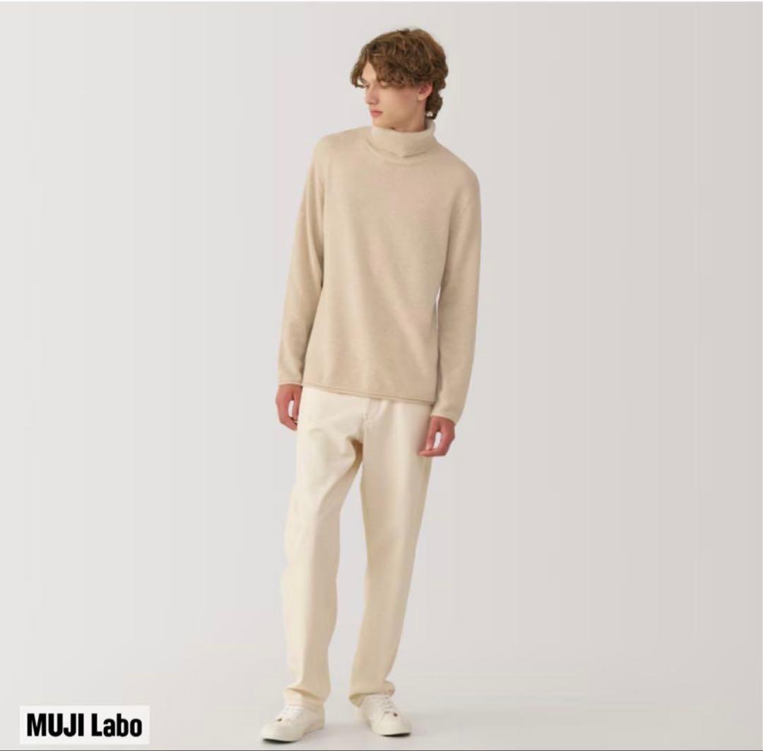 n*m様 MUJI labo ムジラボ カシミヤ タートルネックセーター XL