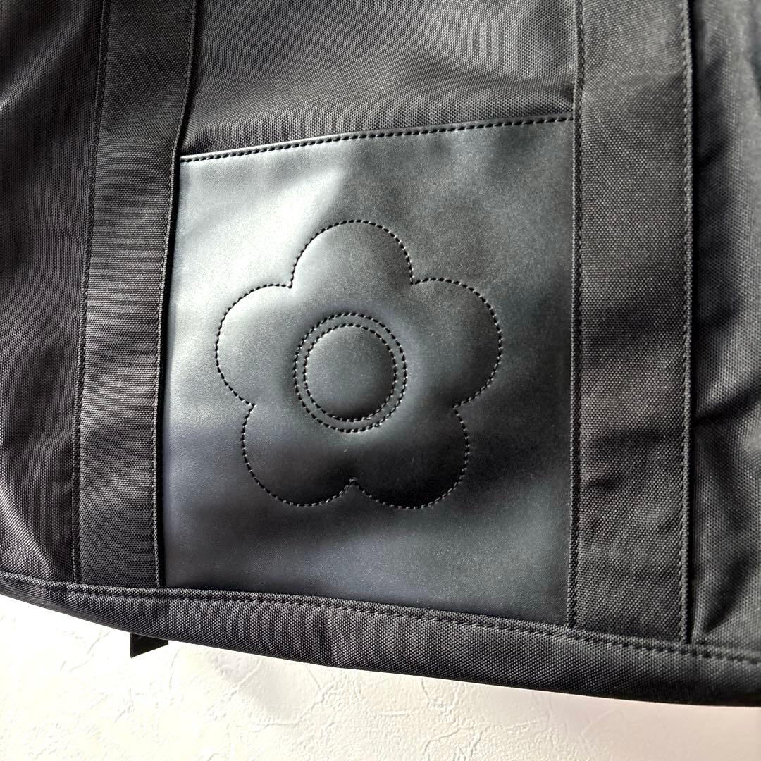 MARY QUANT(マリークワント) 3way ナイロンバックパック ブラック