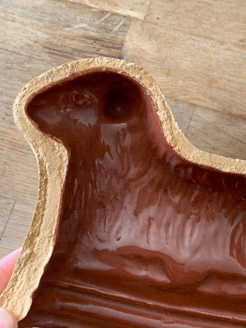 フランス アンティーク アニョーパスカル型 アルザス地方 スフレンハイム焼き