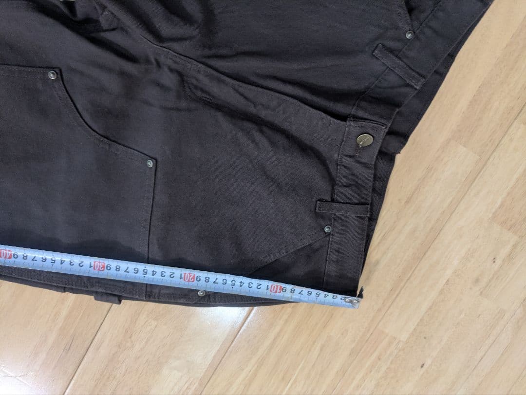 カーハートBNO136 32x32 ダブルニーペインターパンツ ダ―クブラウン