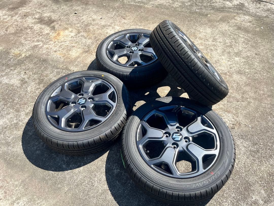 新車！スズキハスラータフワイルド！！純正ホイールタイヤセット4本