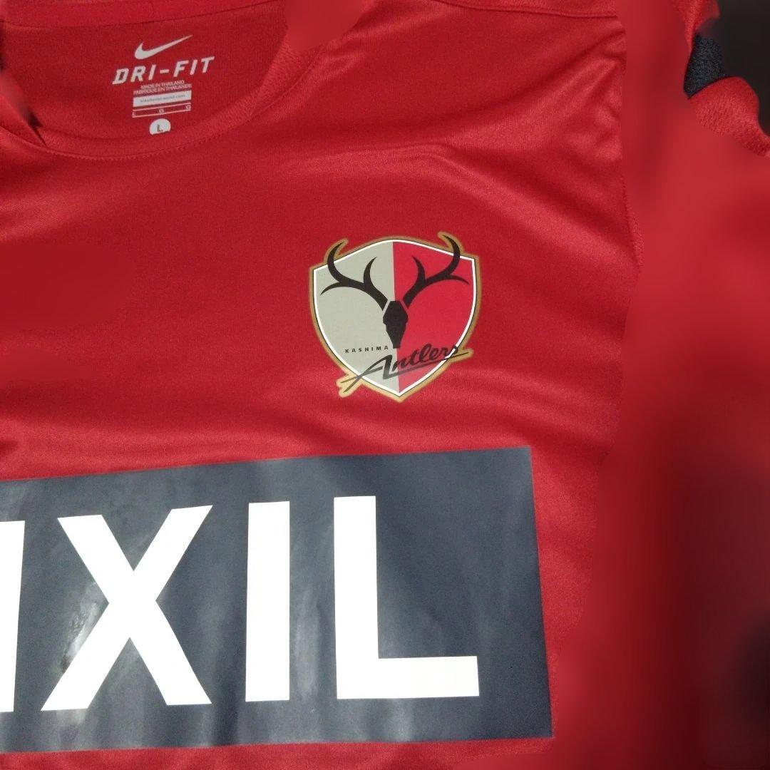 鹿島アントラーズ　練習着　プラクティスシャツ　支給品　長袖　Lサイズ