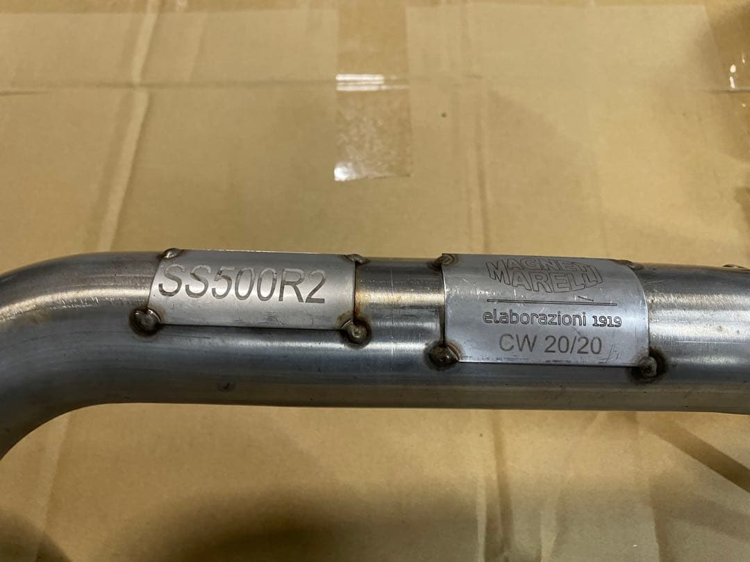 アバルトマフラー 500/595 マニェティマレリ マフラー”ボンバルドン”