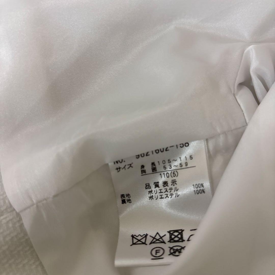 プティマイン セレモニー　ドレス　スーツ　ラベンダー花柄　コサージュ110cm